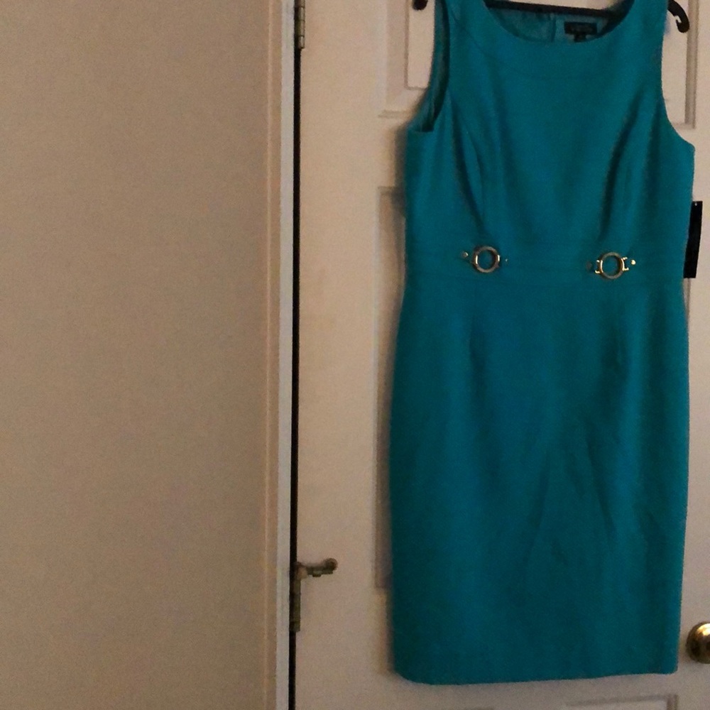 Turquoise dress